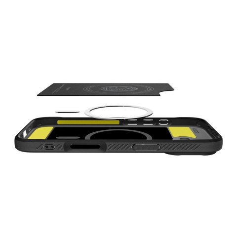 Etui Spigen Rugged Armor Mag MagSafe na iPhone 17 - czarny mat