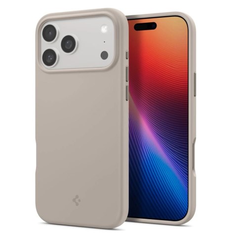 Etui Spigen Silicone Fit MagSafe na iPhone 17 Pro Max - szare