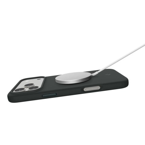 Etui Spigen Silicone Fit MagSafe na iPhone 17 Pro Max - zielone