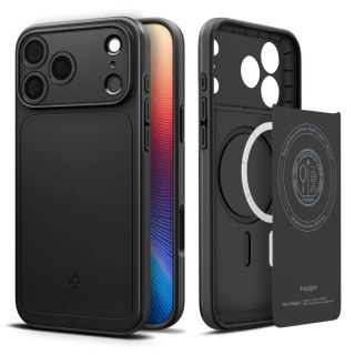 Etui Spigen Thin Fit MagSafe na iPhone 17 Pro Max - czarne