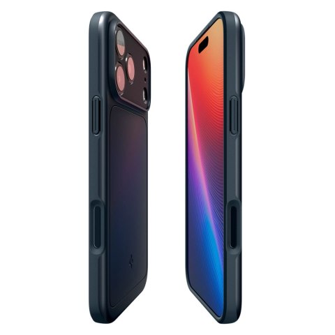 Etui Spigen Thin Fit MagSafe na iPhone 17 Pro Max - granatowe