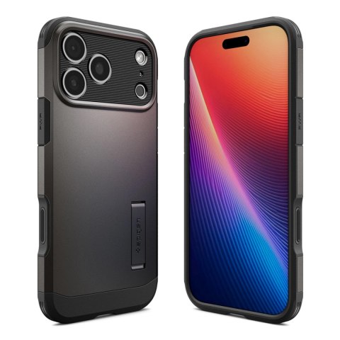 Etui Spigen Tough Armor "T" MagSafe na iPhone 17 Pro - szare