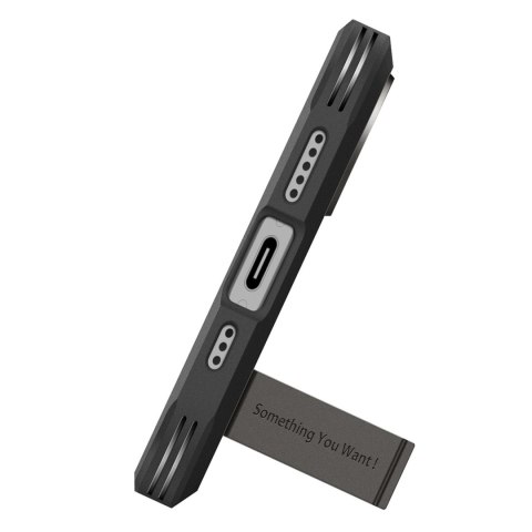 Etui Spigen Tough Armor "T" MagSafe na iPhone 17 - szare