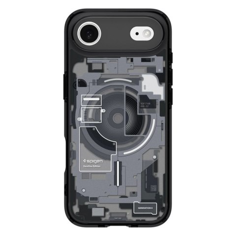 Etui Spigen Ultra Hybrid MagSafe na iPhone 17 Air Zero One - czarne