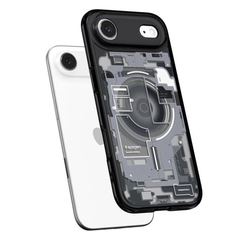 Etui Spigen Ultra Hybrid MagSafe na iPhone 17 Air Zero One - czarne