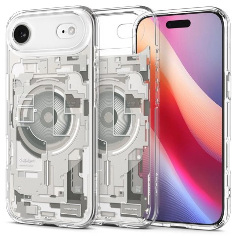 Etui Spigen Ultra Hybrid MagSafe na iPhone 17 Air Zero One - tytanowe