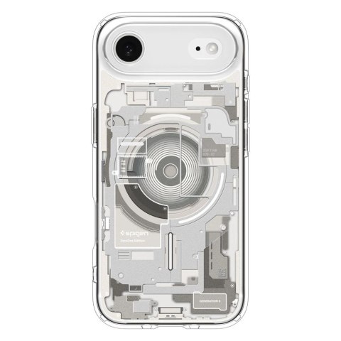 Etui Spigen Ultra Hybrid MagSafe na iPhone 17 Air Zero One - tytanowe