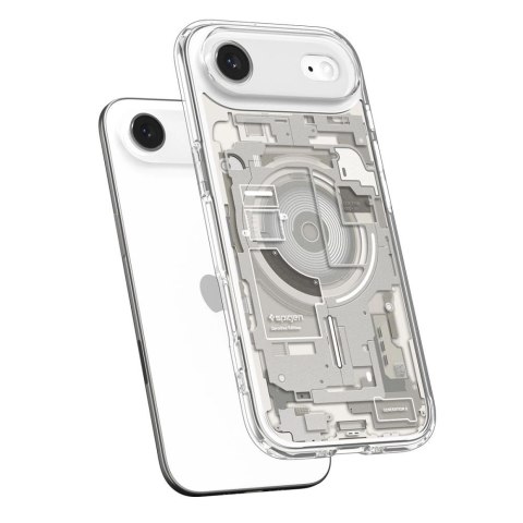 Etui Spigen Ultra Hybrid MagSafe na iPhone 17 Air Zero One - tytanowe