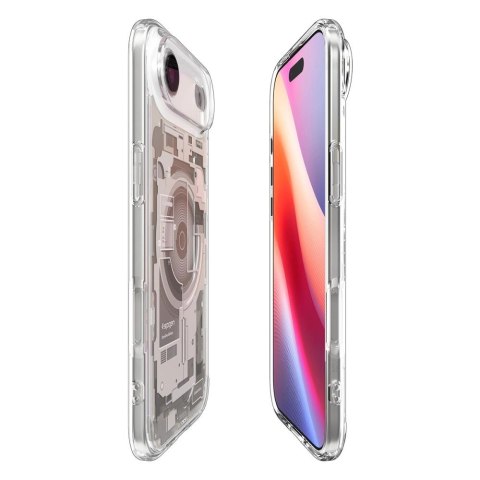Etui Spigen Ultra Hybrid MagSafe na iPhone 17 Air Zero One - tytanowe