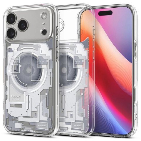 Etui Spigen Ultra Hybrid MagSafe na iPhone 17 Pro Max Neo One - białe