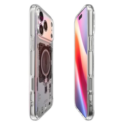 Etui Spigen Ultra Hybrid MagSafe na iPhone 17 Pro Max Neo One - przezroczyste