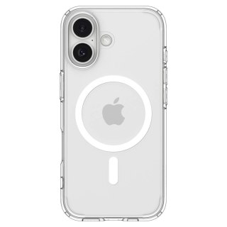 Etui Spigen Ultra Hybrid MagSafe na iPhone 17 - przezroczysto-białe