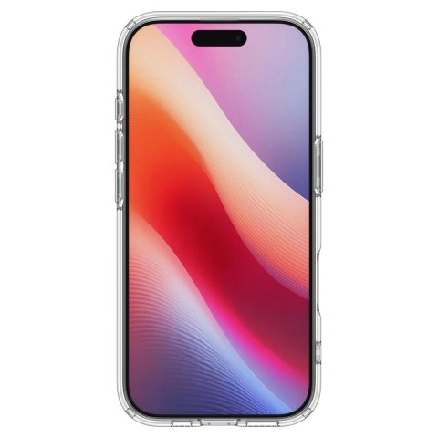 Etui Spigen Ultra Hybrid MagSafe na iPhone 17 - przezroczysto-białe