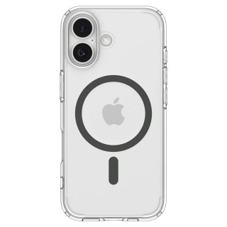 Etui Spigen Ultra Hybrid MagSafe na iPhone 17 - przezroczysto-szare