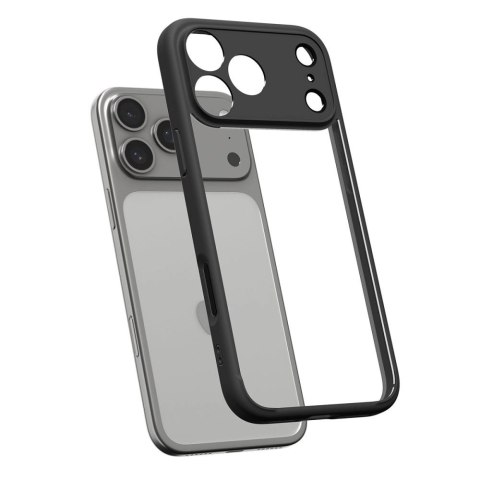 Etui Spigen Ultra Hybrid na iPhone 17 Pro - czarny mat