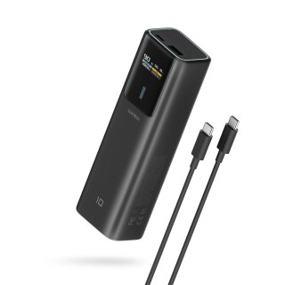 CUKTECH 150W 10000mAh Power Bank P+Series 1C1A NO.10 -Black Color