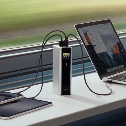 CUKTECH 210W 20000mAh Power Bank P+Series 2C1A NO.15 Ultra Grey Color