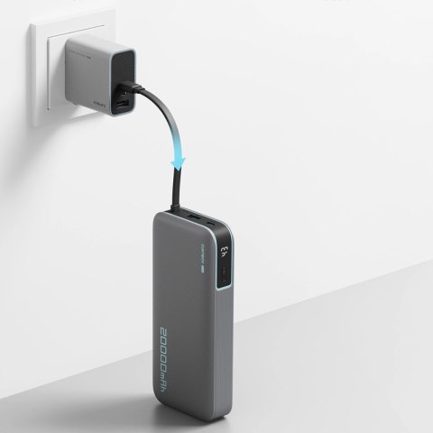 CUKTECH 55W 20000mAh Power bank(CP25)-Grey Color