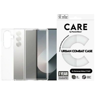 Etui CARE by PanzerGlass Flagship Urban Combat do Samsung Galaxy Z Fold 7 - przezroczyste