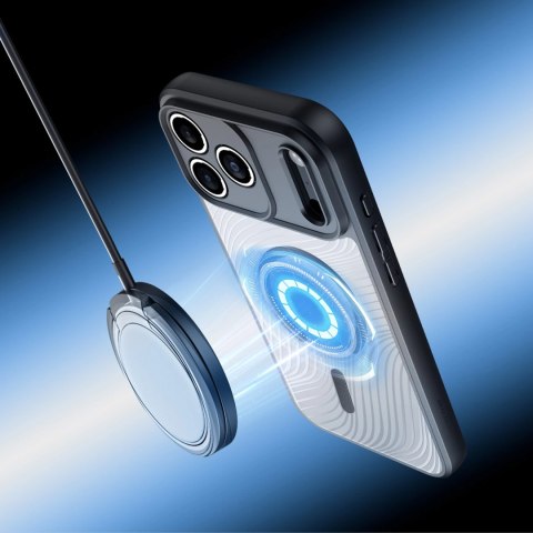Etui Dux Ducis AIMO Mag na iPhone 17 Pro Max kompatybilne z MagSafe - czarne