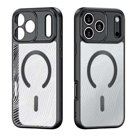 Etui Dux Ducis AIMO Mag na iPhone 17 Pro kompatybilne z MagSafe - czarne