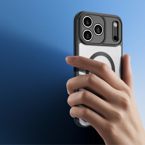 Etui Dux Ducis AIMO Mag na iPhone 17 Pro kompatybilne z MagSafe - czarne