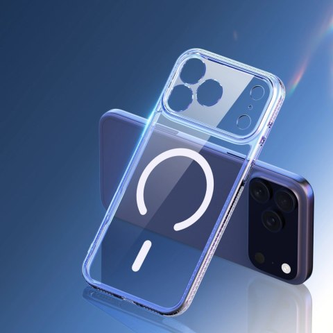 Etui Dux Ducis Clin Mag na iPhone 17 Pro Max kompatybilne z MagSafe - przezroczyste