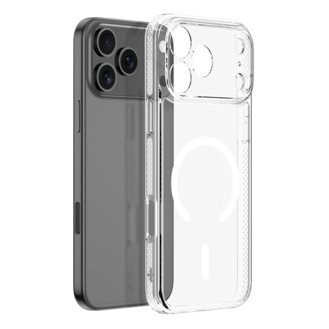Etui Dux Ducis Clin Mag na iPhone 17 Pro kompatybilne z MagSafe - przezroczyste