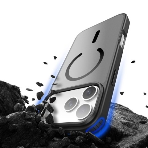 Etui Dux Ducis Yind na iPhone 17 Pro Max kompatybilne z MagSafe - czarne