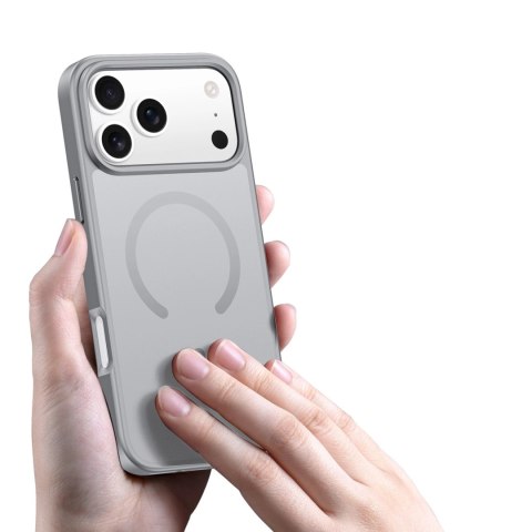 Etui Dux Ducis Yind na iPhone 17 Pro Max kompatybilne z MagSafe - szare