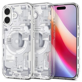 Etui Spigen Ultra Hybrid MagSafe na iPhone 17 Zero One - białe