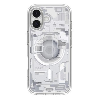 Etui Spigen Ultra Hybrid MagSafe na iPhone 17 Zero One - białe