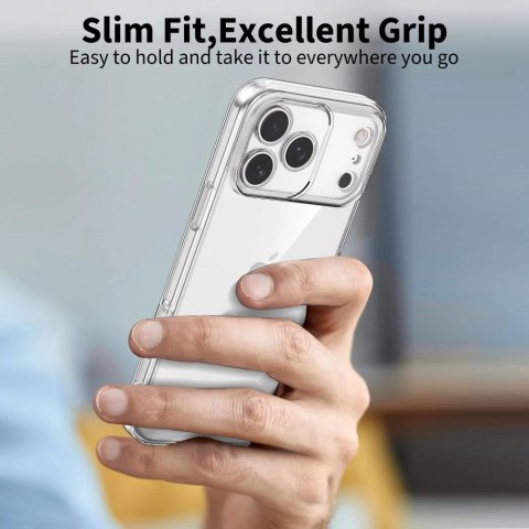 Etui Tech-Protect FlexAir na iPhone 17 Pro Max - przezroczyste
