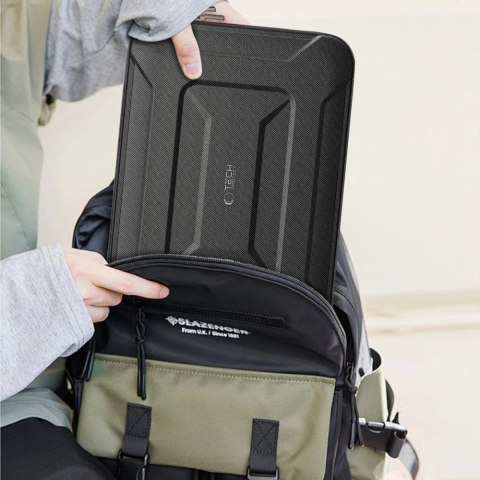 Etui Tech-Protect Ranger-X Tactical na laptopa 13-14" - czarne
