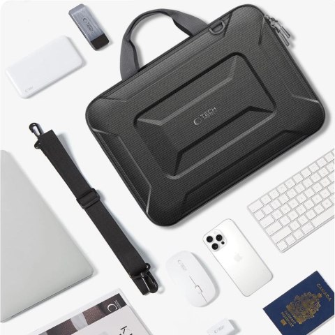 Etui Tech-Protect Ranger-X Tactical na laptopa 13-14" - czarne