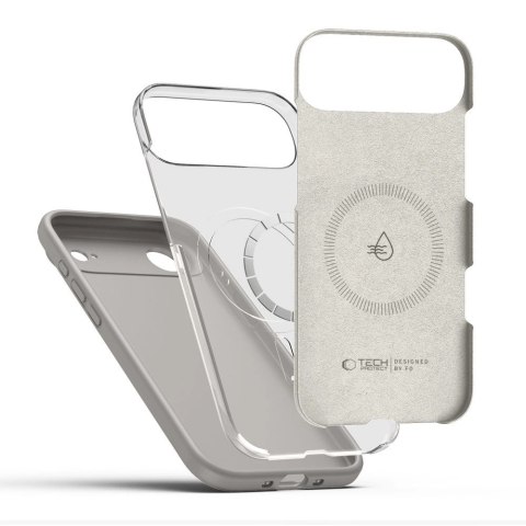 Etui Tech-Protect Silicone MagSafe na iPhone 17 Air - szare