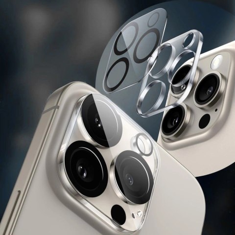 Osłona aparatu Tech-Protect Cam Fit+ na iPhone 17 Pro Max - przezroczysta
