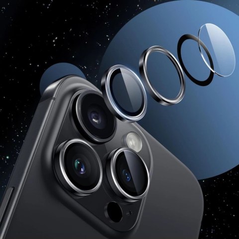 Osłona aparatu Tech-Protect Camring Fit+ na iPhone 17 - przezroczysta