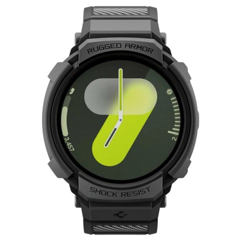 Pasek Spigen Rugged Armor Pro na Samsung Galaxy Watch 8 40 mm - czarny mat