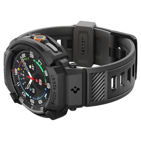 Pasek Spigen Rugged Armor Pro na Samsung Galaxy Watch 8 Classic 46 mm - czarny mat
