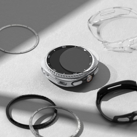 Szkło hartowane Ringke Tempered Glass Pro 2-pack na Samsung Galaxy Watch 8 46 mm - przezroczyste