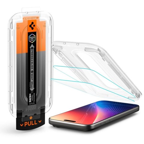Szkło hartowane Spigen Glas.TR EZ Fit Pro na iPhone 16 Pro Max / 17 Pro Max