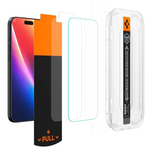 Szkło hartowane Spigen Glas.TR EZ Fit Pro na iPhone 16 Pro Max / 17 Pro Max