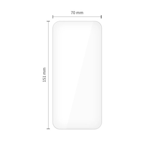 Szkło hartowane Tech-Protect Glass Fit+ 2-pack na iPhone 17 Air - przezroczyste