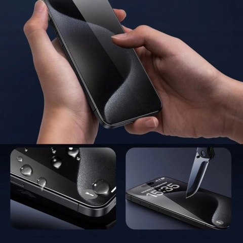 Szkło hartowane Tech-Protect Glass Fit+ 2-pack na iPhone 17 Air - przezroczyste