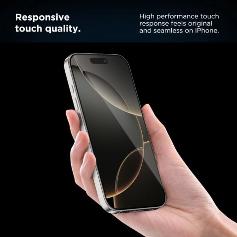 Szkło hartowane Tech-Protect Quick Set+ 2-pack na iPhone 17 Air - czarne