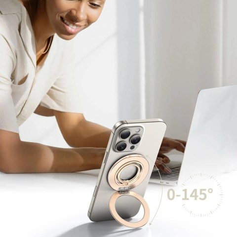 Uchwyt Tech-Protect MMR600 Magsafe Phone Ring - złoty