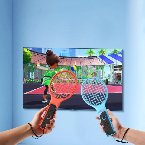 Zestaw akcesoriów Dux Ducis 25w1 do Nintendo Switch 2 do gier sportowych z torbą - wielokolorowy