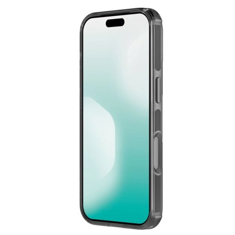 Etui Nillkin Nature TPU Pro Magnetic kompatybilne z MagSafe na iPhone 17 - półprzezroczyste-czarne