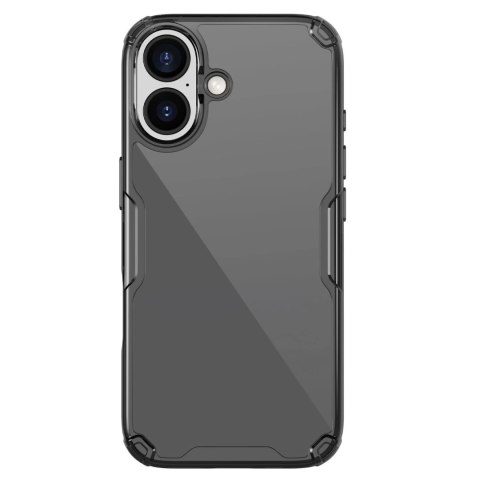 Etui Nillkin Nature TPU Pro na iPhone 17 - półprzezroczyste-czarne